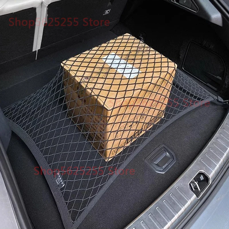

For ZEEKR 001 2022 2023 Car Trunk Net Storage Fixed Luggage Non-slip Elastic Hanging Bag Special Automotive Supplies Accessories