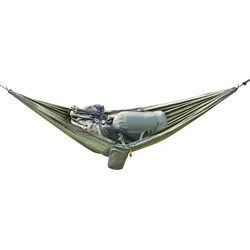 Compact Outdoor Storage Hammock for Camping, Travel, and Gear Organization (185x70cm)