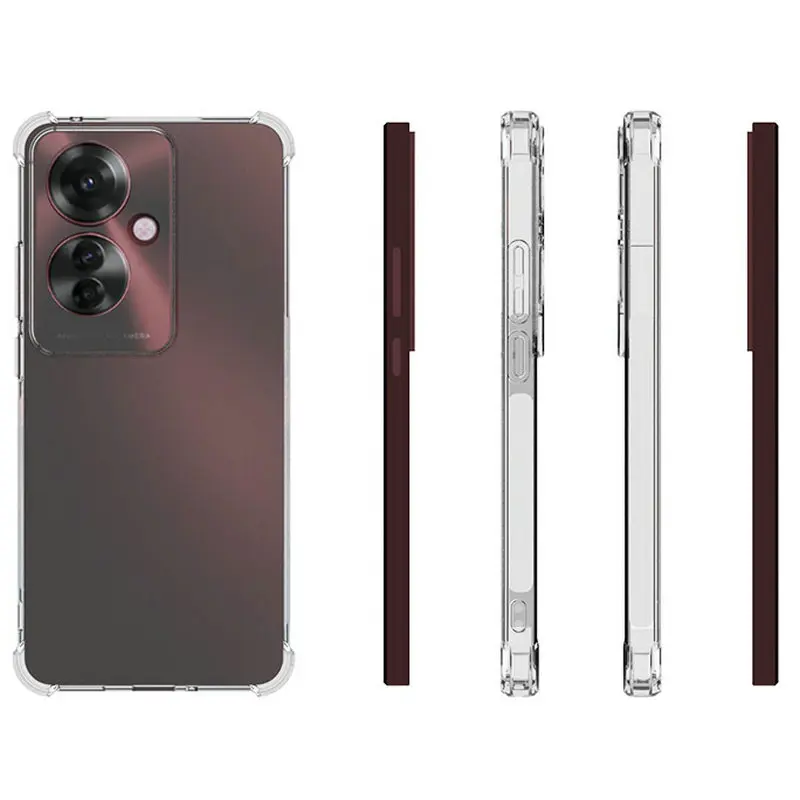 Enhanced Clear Anti-Shock TPU Phone Case