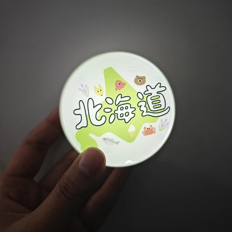 Creative Miniature Light Sign Tourist Souvenir Lawson Fridge