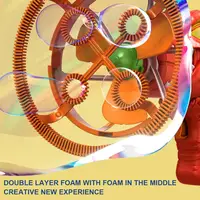 Soap Bubble Gun Dinosaur Electric Blowing Tuba Bubbles Machine Automatic Blower Toys Outdoor Games Party Toy For Kids Boys Gifts 4