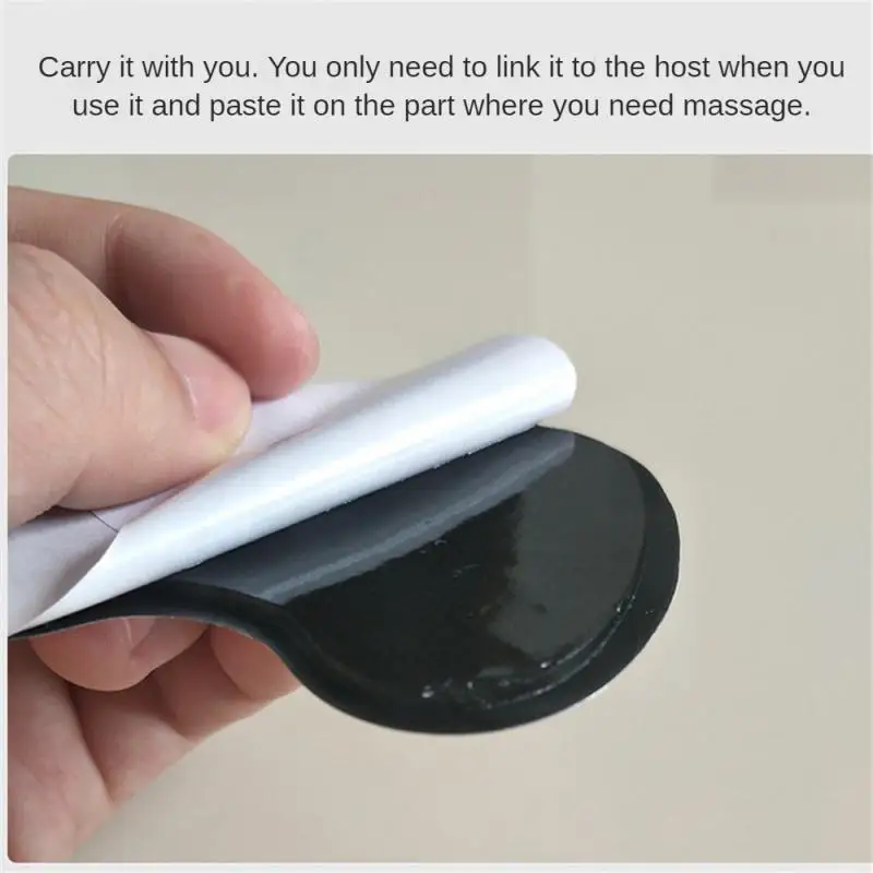 Gel Electrode Pads Gourd Shape Easy To Carry High Adhesion Recycle High Conductivity Hydrogel Patch 1-10PCS electrode pads