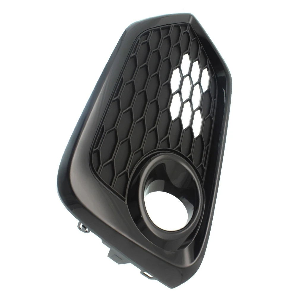 1Pcs For Honda Civic 2017-2019 Front Bumper Fog Lamp Light Grille