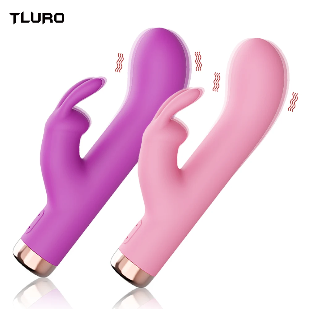 Rabbit vibrator per donna stimolatore clitorideo in silicone_voghion.com