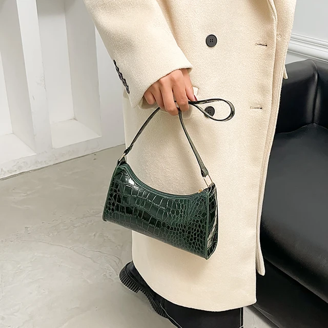 Solid Color PU Leather Women's Underarm Bag New Luxury Designer for Female Casual Shoulder Bag Tote Clutch Purse Banquet Handbag 5