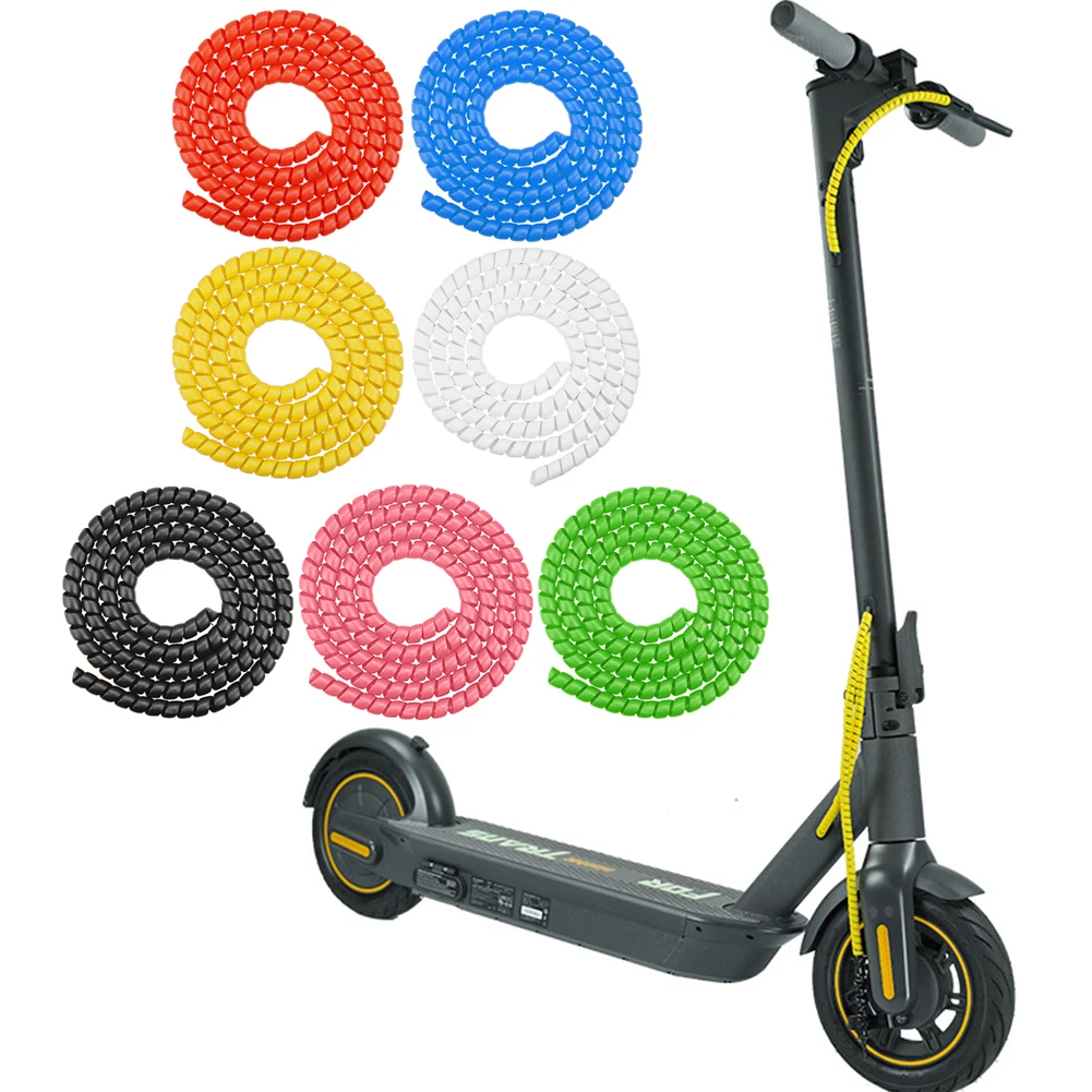 1.3m Practical Winding Cable Wire Protector Cover Universal Electric Scooter Cable Protection Cover for M365 PRO 2