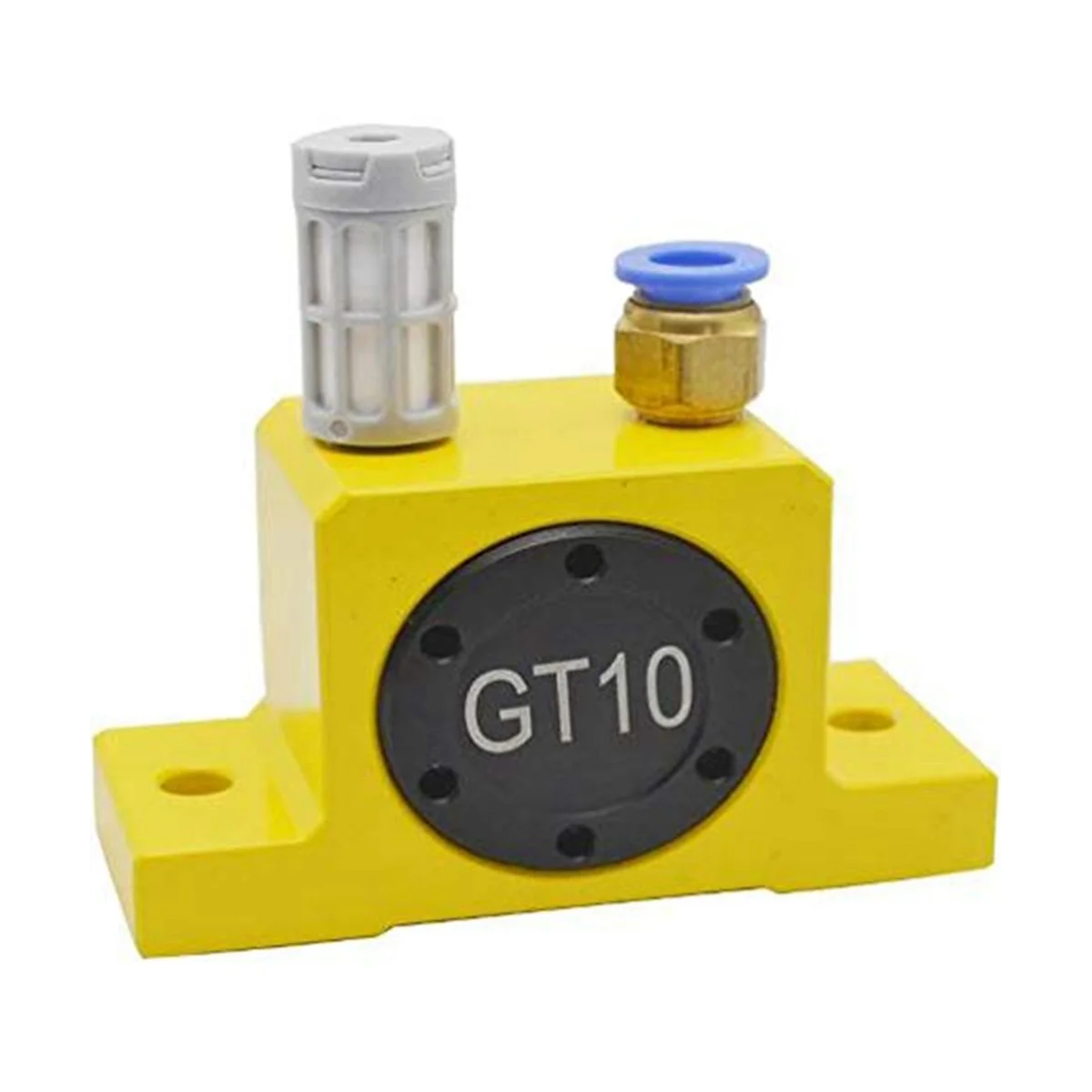 Piccola Conduttura Silo Vibrazione Battitore Gt10 Pneumatico Turbina Ad Aria Vibratore Pneumatico Turbina Vibratore Oscillatore Giallo