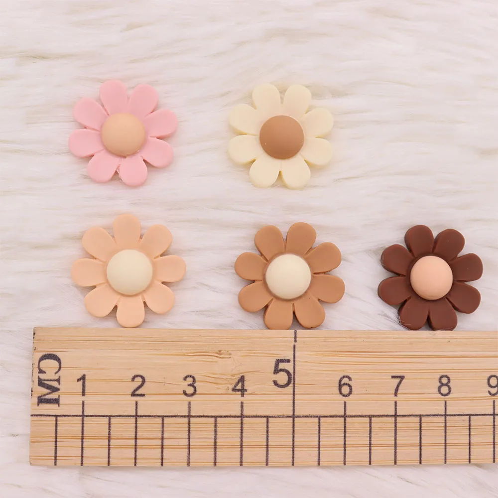 1-5PCS Kawaii Flower Resin Buckle Clog Fit Wristbands Garden Shoes Button Decorations Accessories Kid Unisex Party Xmas Gift