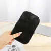 Shoe Gloves Shoe Care Brush Shoes Cleaner Soft Wool Plush Random Color Polished Gloves Wipe Shoes Handbag 3