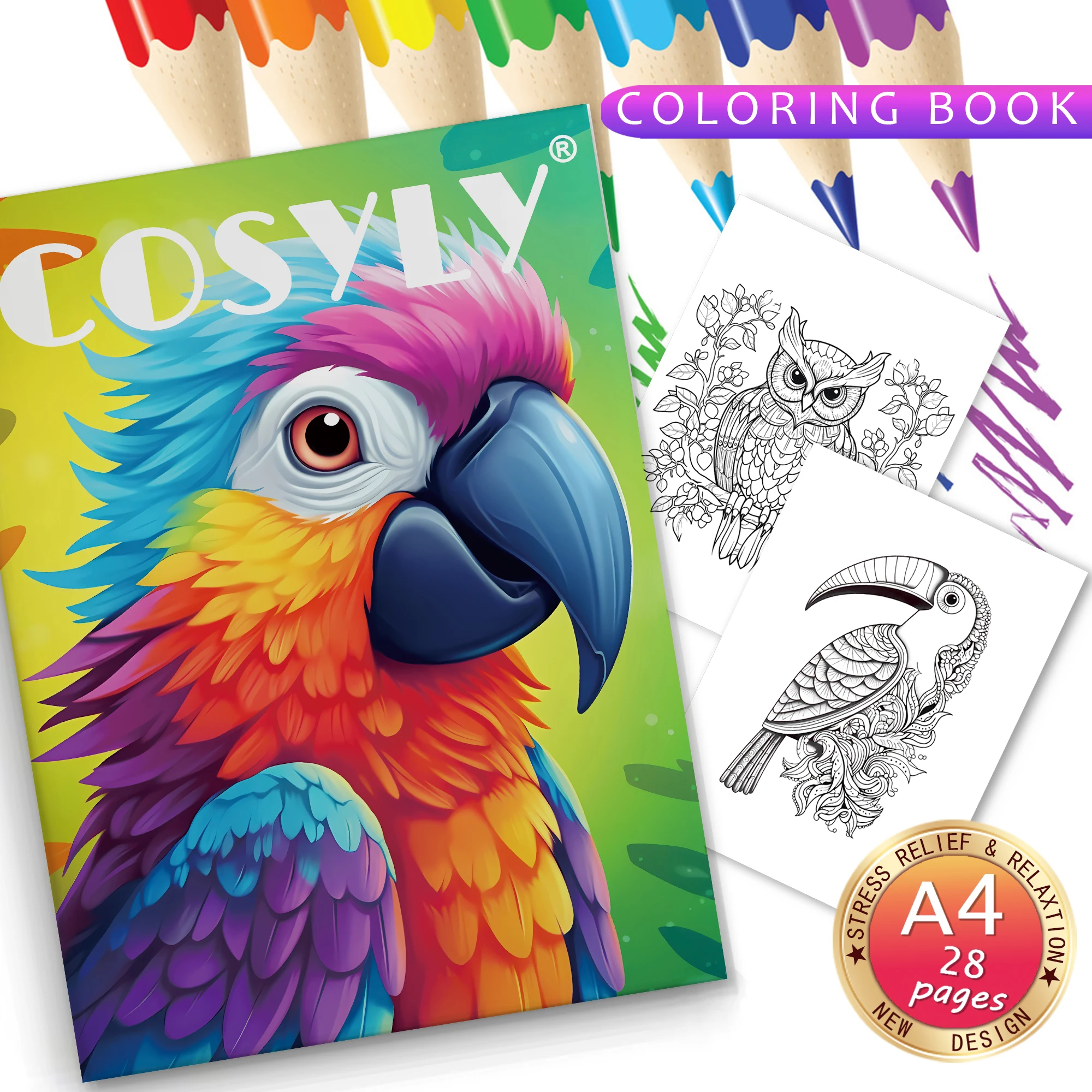 1 Pcs 12 Page 24 Figure Adult Child Graffiti Book Zen Manddlds Colouring  Book For Adult Children To Spend Time To Relieve Stress - AliExpress