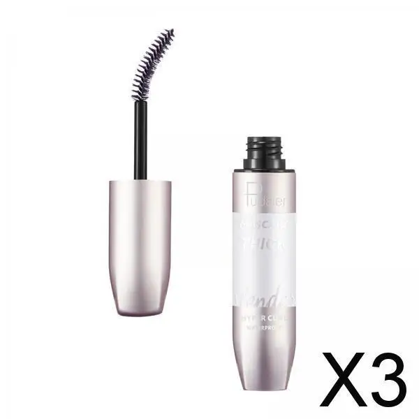 2-4pack 4D Voluminous Mascara Waterproof Eye Makeup No Flaking Thick Curling