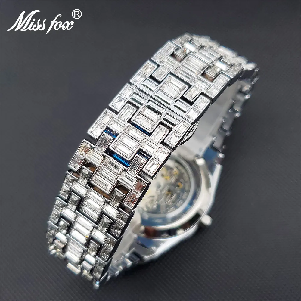 Mechanische Skeleton Uhr Männer Gold Diamant Mode Hip Hop Straße Trend Wasserdichte Automatische Uhren Für Mann Droshipping_voghion.com