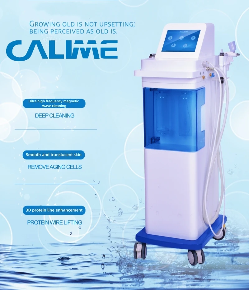 

5 in 1 Water Oxygen Facial Machine Multifunctional Skin Serums Care Rejuvenation Hydration Oxygen Spray Facial Jet Peel Machine