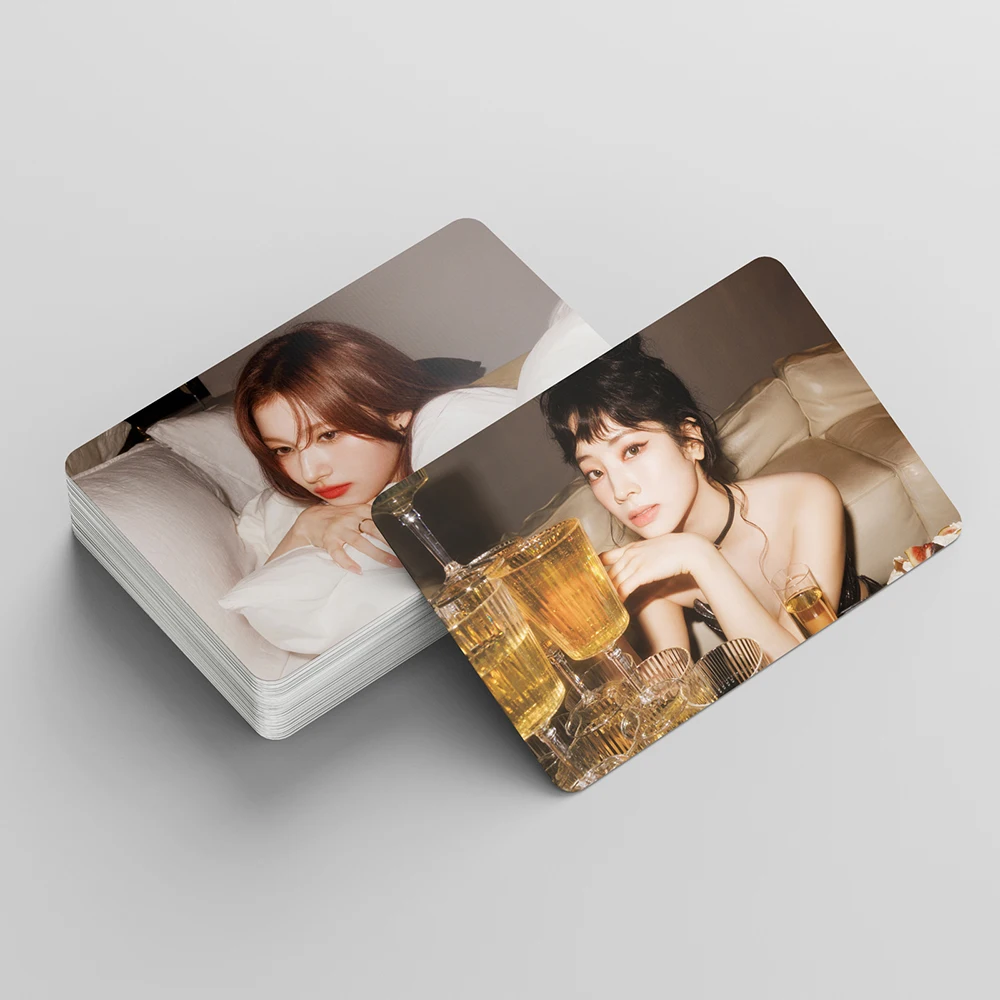Lomo Cards 55pcs/set TWICE 4th ALBUM The Feels Photocard Fans Gift