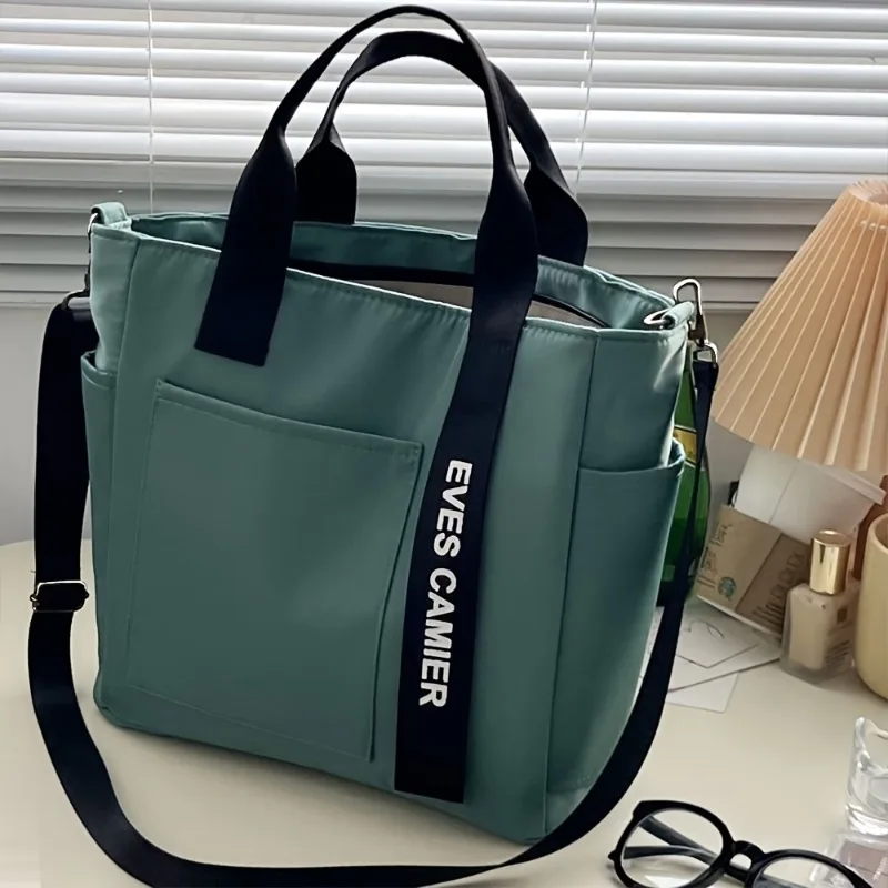 Borsa alla Moda con Manici Superiori, Tracolla Regolabile Staccabile, Borsa a Spalla di Grande Capacità, per Donne, Ideale per lo Shopping Quotidiano - immagine 3