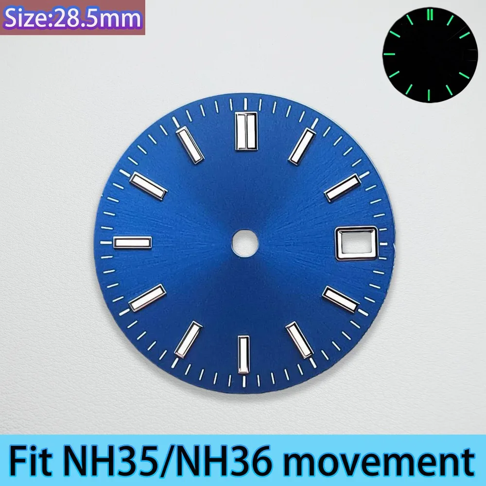 Luminous Multicolor Dial and Hands