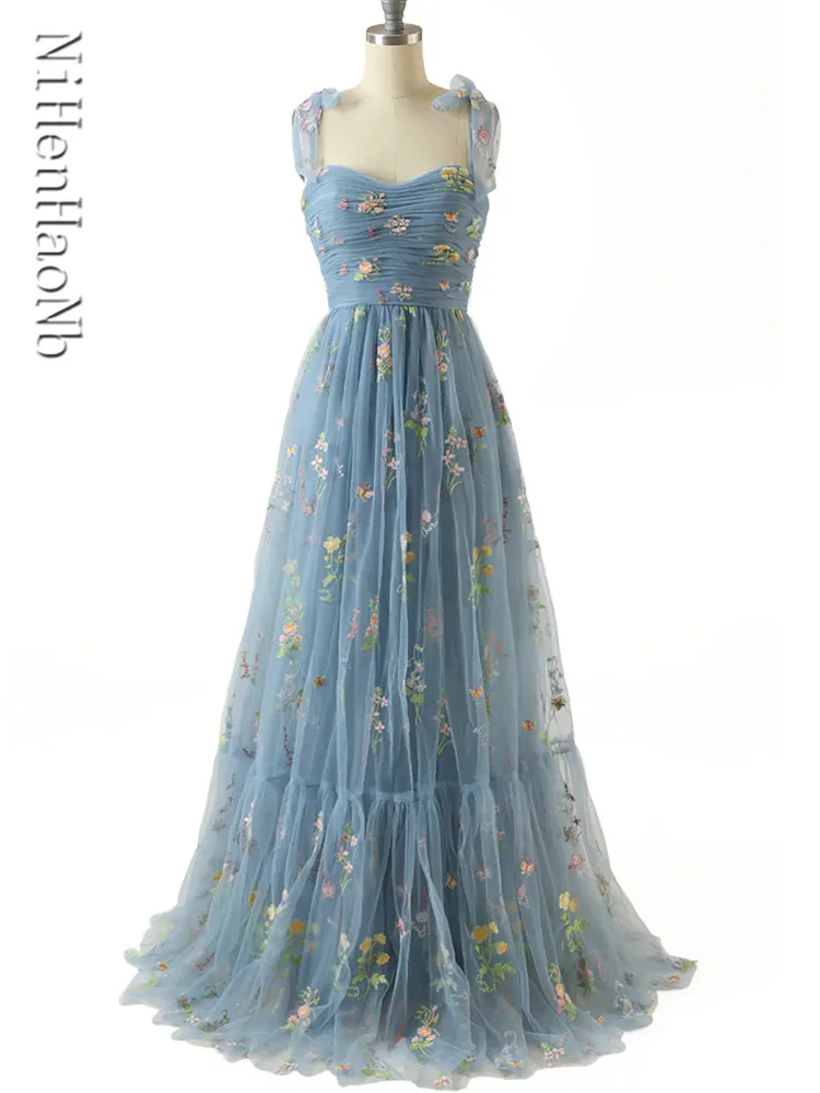 

2023 Elegant Party Dress Prom Dresses Mint Green Quinceanera Dresses Tulle Wedding Party Graduation Dress