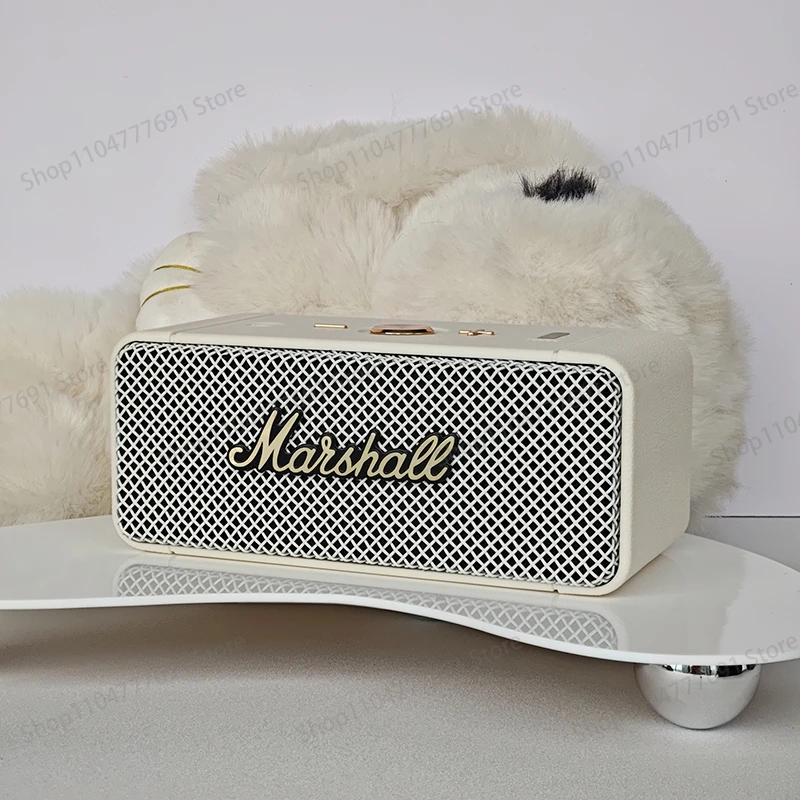 Marshall Bluetooth  Speaker ホワイト Marshall M8 Retro Hifi Stereo Bluetooth Speaker Portable Wireless
