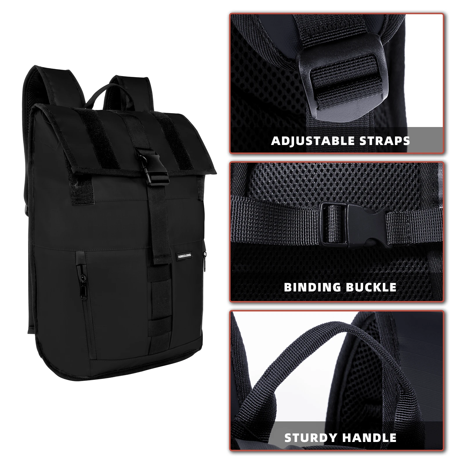 KINGSLONG High Quality Backpack Laptop Waterproof Large Capacity Outdoor Backpack College School Bag