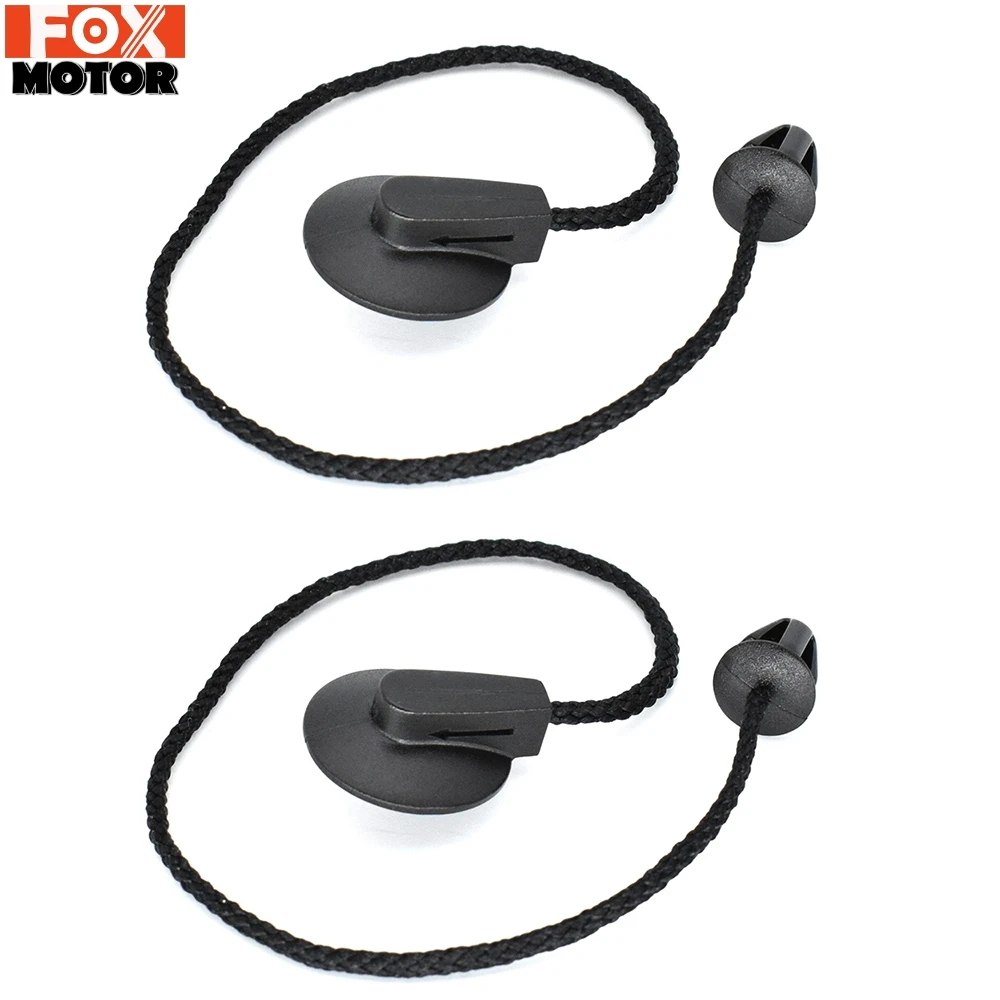 Pair Car Trunk Clip For Ford Focus 3 Hatchback MK3 2012-Rear PARCEL SHELF LOAD LUGGAGE Inner Tonneau Hatch Cover Lift String Strap