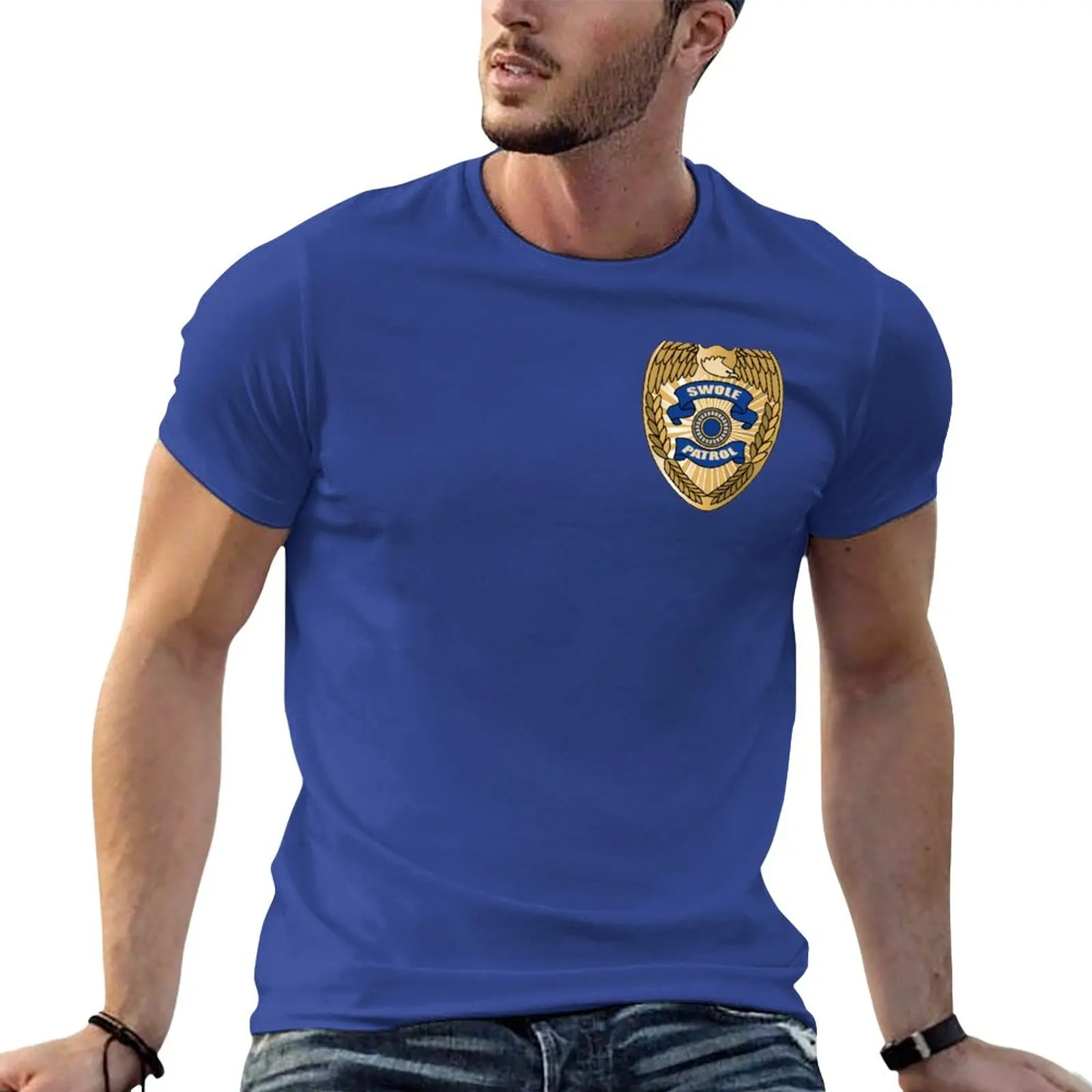 

Swole Patrol T-Shirt graphic t shirt T-shirt short t shirts for men pack