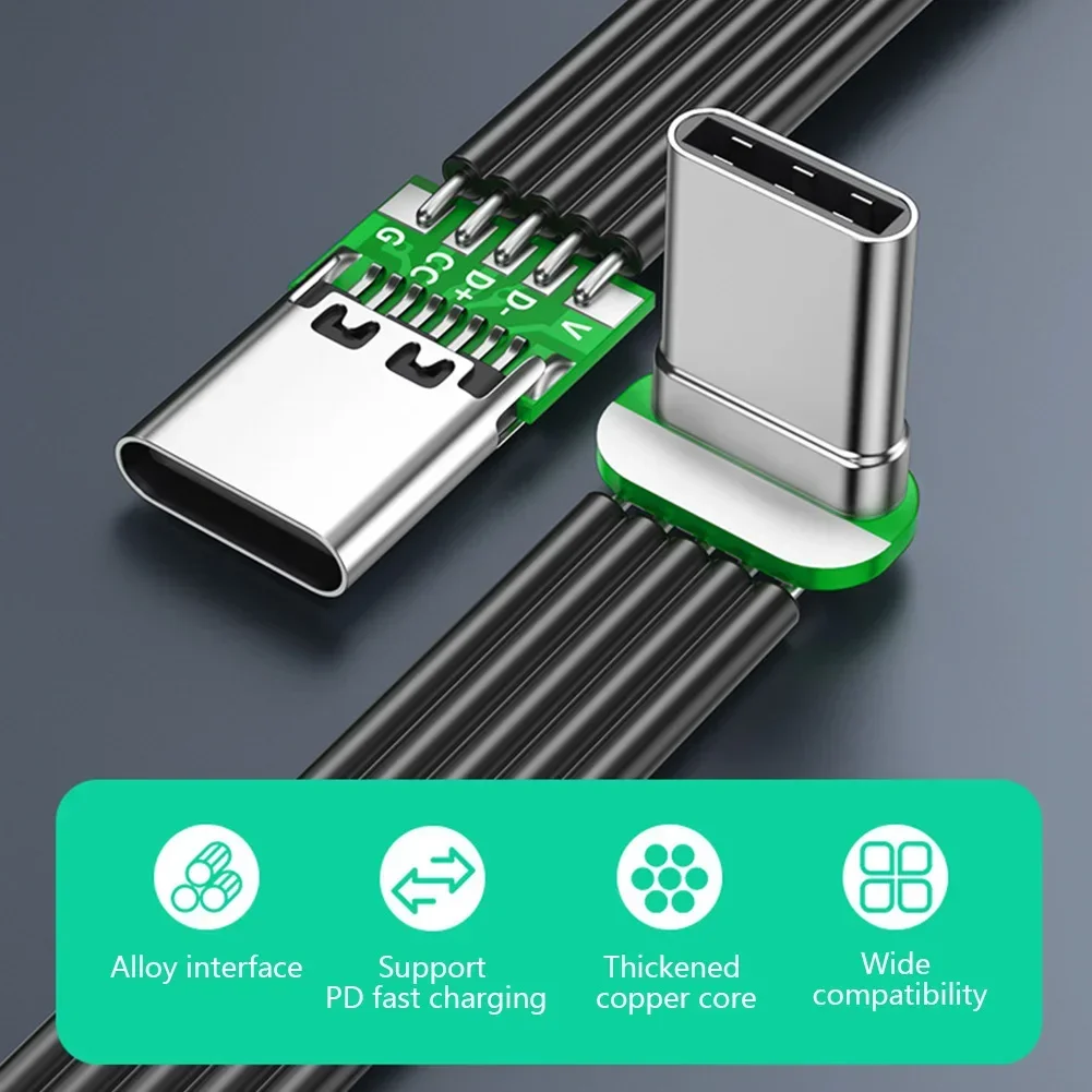 Ultra-Durable 20W High-Speed USB-C Charging & Data Cable with Length Options