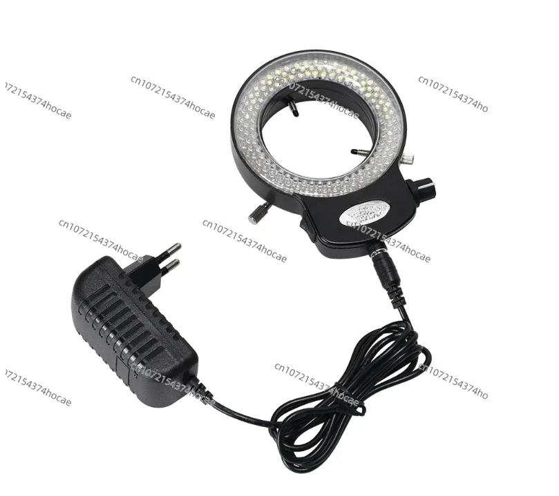 Anneau Lumineux LED 144 LED Pour Microscope/caméra - 63mm, 6500K, Réglable - Neuf