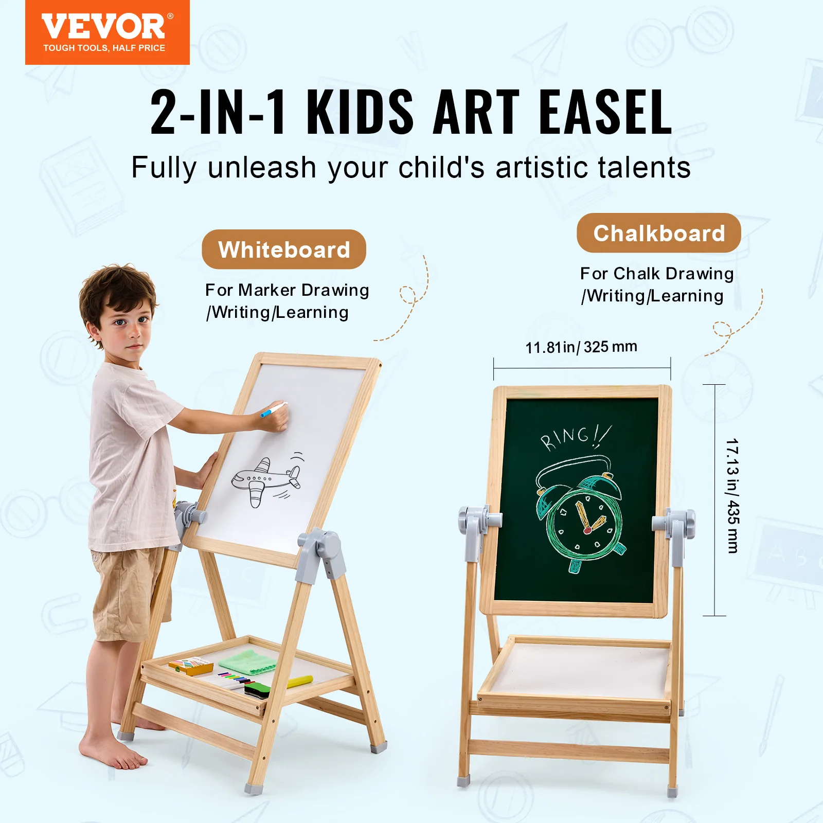 Standing Magnetic Art Easel 2