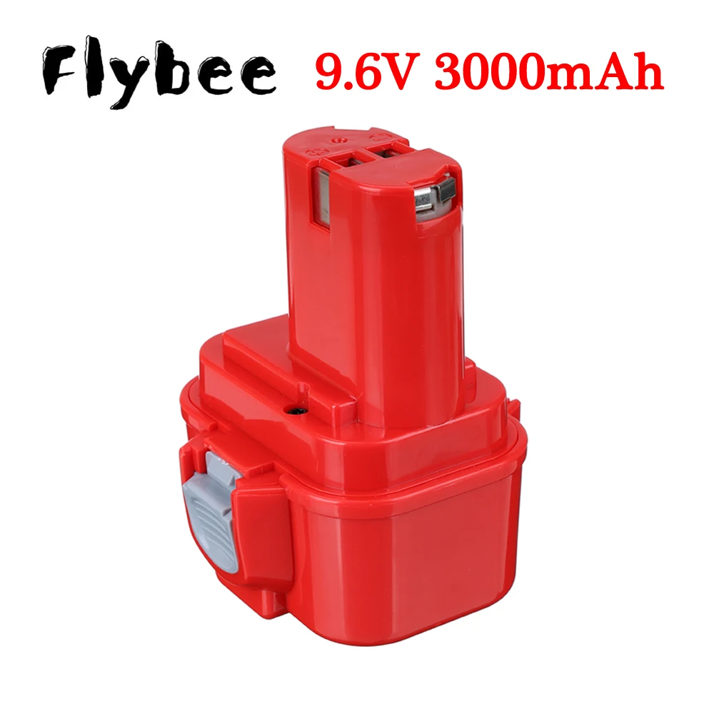 

3000mAh 9.6V Ni-MH Rechargeable Power Tools Battery For Makita PA09 9120 9122 6207D 192595-8,192596-6 Power Tools Battery