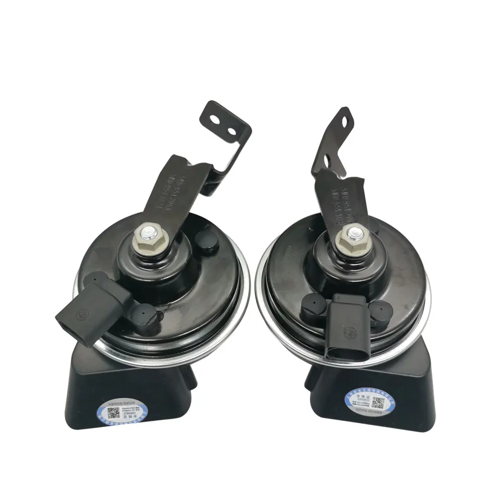2Pcs 달팽이 경적 VW Tiguan Touran Lavuda Lavuda Polo Santana Lavida Passat Skoda Octavia Rapid uperb 5ND951221 5ND951223