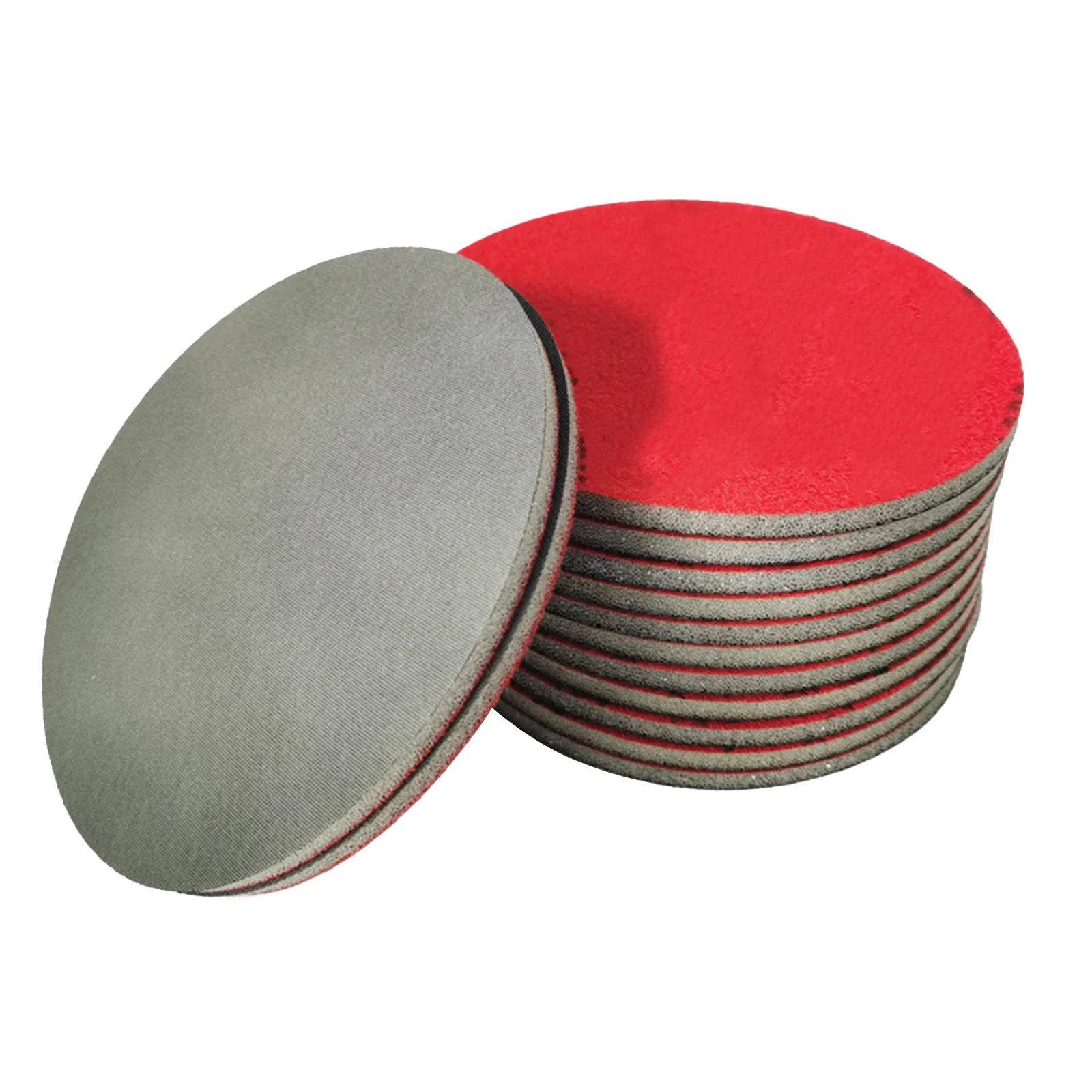 12/24 Pieces Compact Bowling Sanding Pads Scratch Removal Deep Polishing Professional Bowling Ball Resurfacing Kit Tool