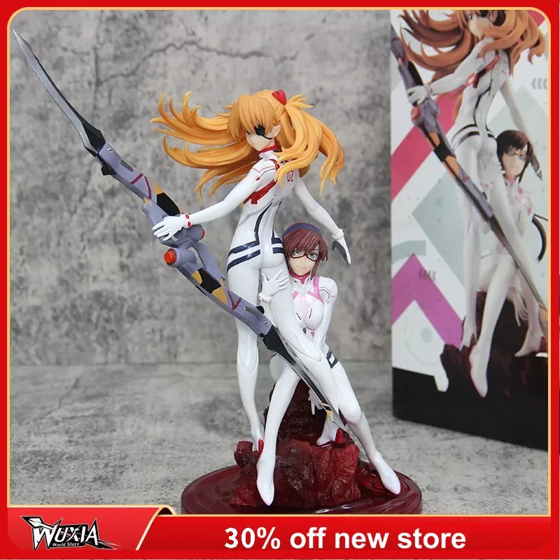 

27 см, искусственная фигурка, восстановление иоанг АСУКА Лангли сори, коллекция украшений, Настольная Подарочная игрушка