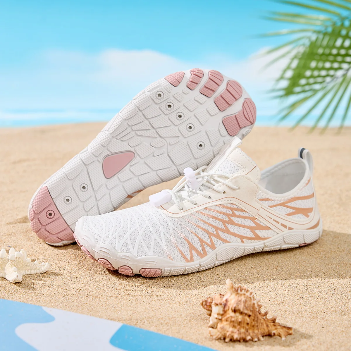 Unisex Aqua Shoes - Lightweight Quick-Dry Water Sneakers