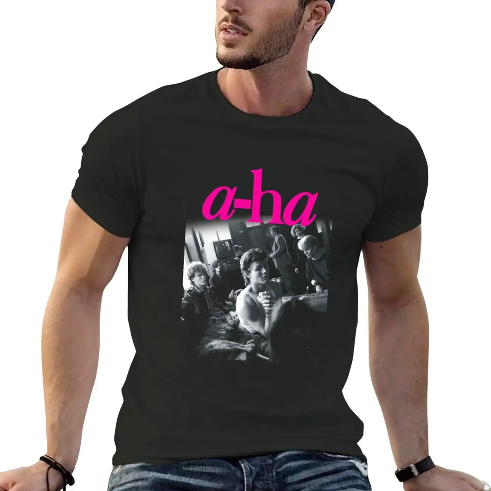 

aha Classic TShirt3355 T-shirt heavyweights shirts graphic tees mens vintage t shirts