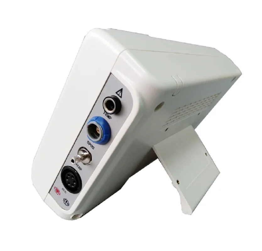 New Vital Signs Monitor 7 inch screen portable 6-Parameters Patient Monitor ECG/RESP/SPO2/NIBP/PR/TEMP