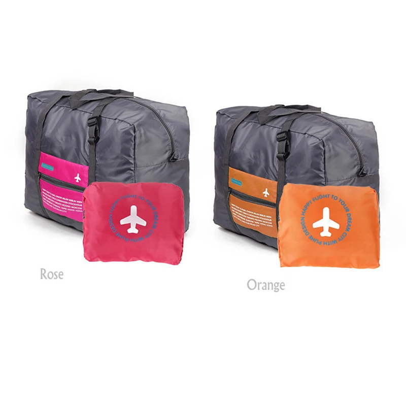 WaterProof Travel Bag Large Capacity Women Nylon Folding Unisex Luggage Travel Handbags Travel Bags Leisure Bag