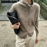 Elegant Turtleneck Cardigan – Effortless Style, Unmatched Comfort 1