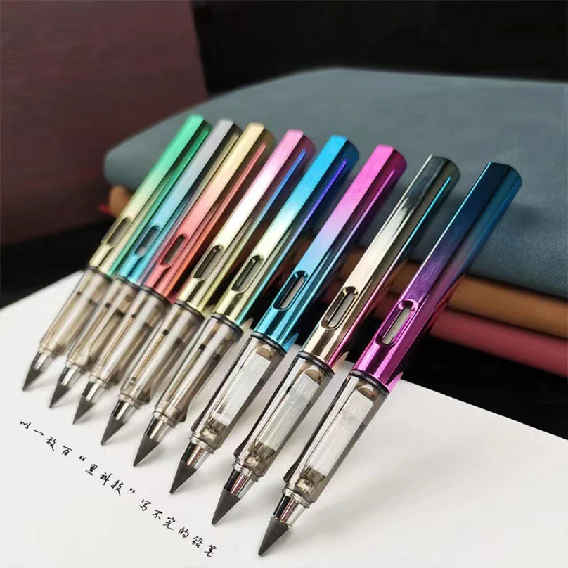 No Ink Infinity Drawing Pencils Kawaii Writing Stationery Lapiz Infinito Art Painting School Supplies Magic Pencil New Technology