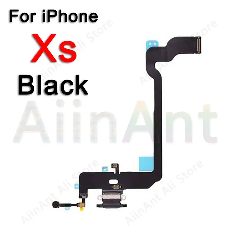 AiinAnt USB Port Charger Dock Connector Mic Charging Flex Cable For iPhone 7 8 Plus Xs Max X XR Dock Charging Flex - Image 8
