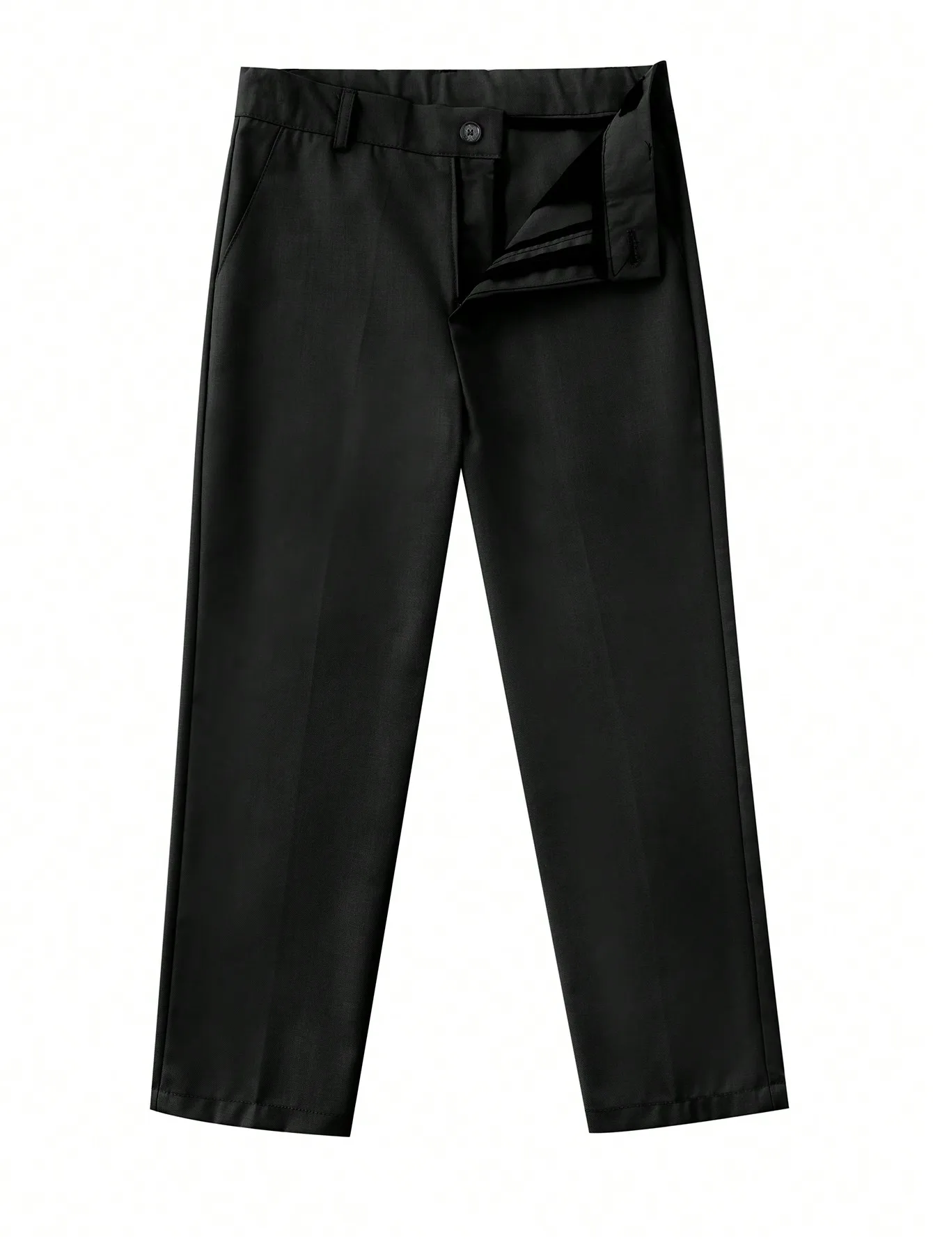 Tween Boy Back To School Season Black Single Breasted Long Pants, Boy Youth  School Uniforms - AliExpress 1501