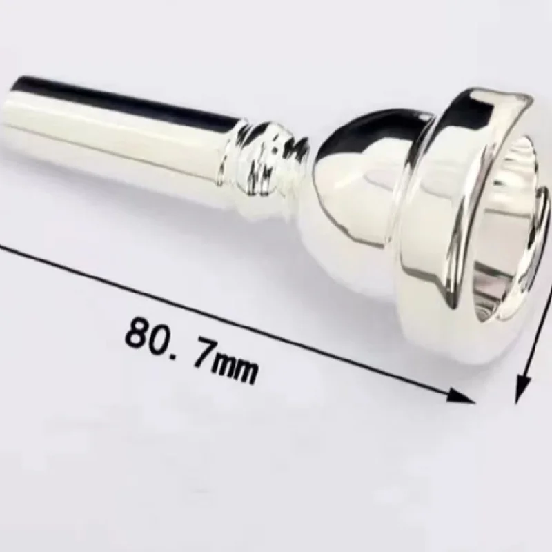 Muslimeufonio Euphonium Bocchino Argento Tuba Tuba Strumento Musicale 4 4 Vendita Markdown