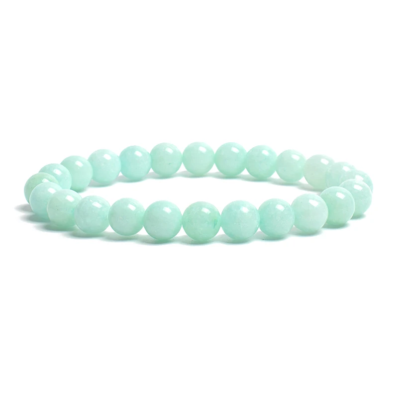Natural Stone Beads Bracelet For Women Men Amethysts
