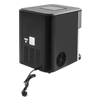 Machine à glaçons 3-en-1 avec glace pilée et eau froide, machine à glaçons rapide en 7-9 minutes, écran LCD pour la maison, les fêtes et les cafés 5