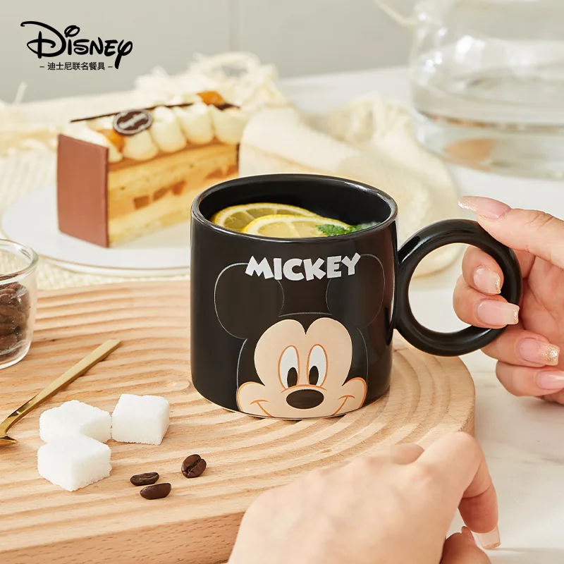 Disney Coffee Cup Ceramic Mug Drinkware Mickey Mouse Cute Cartoon Donald  Milk Tea Cups with Handgrip Tableware Mugs Gift New In - AliExpress