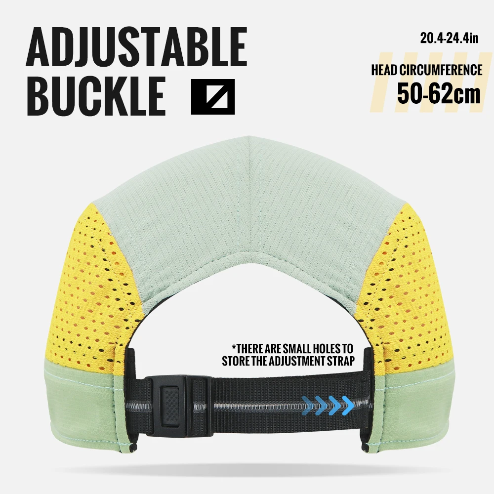 WRELS Sports Cap Adjustable Sun Visor Hat UV Protection Breathable Mesh Cap Moisture Wicking Duckbill Cap Quick Dry Baseball Cap