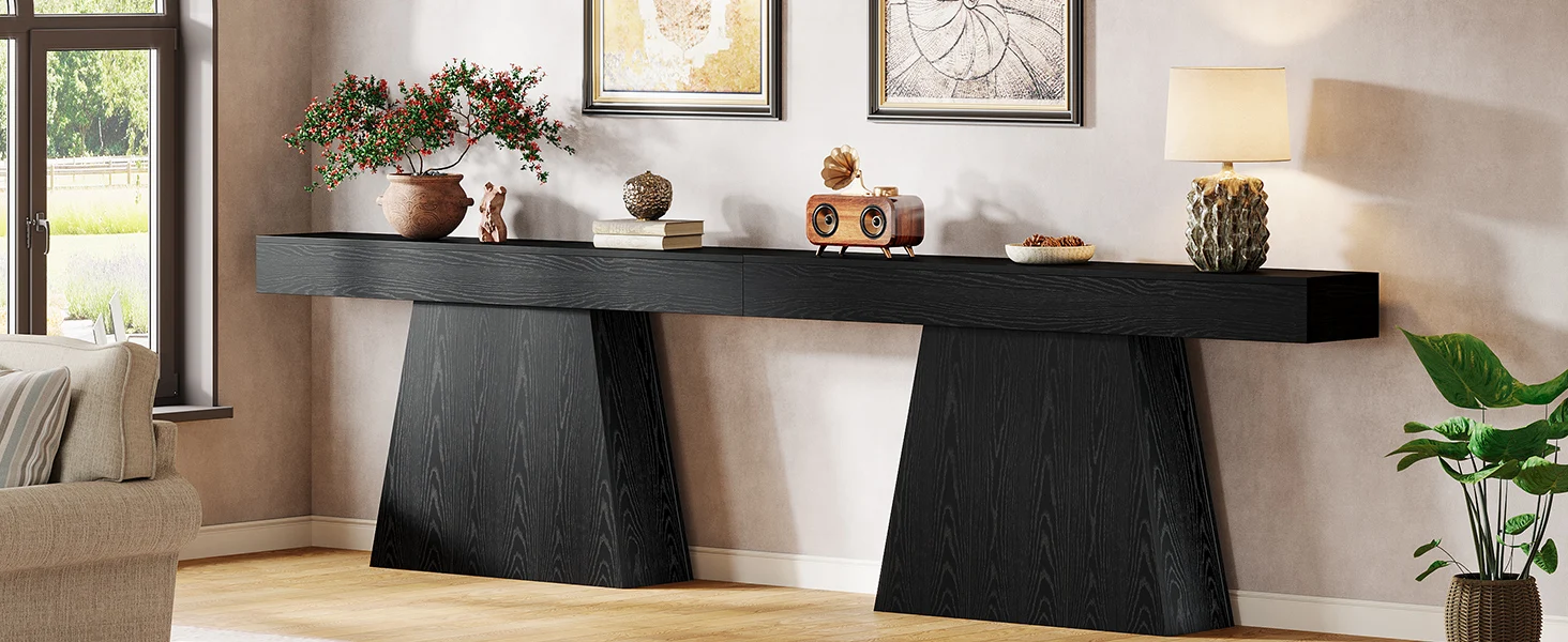 wood console tables for entryway farmhouse entry table