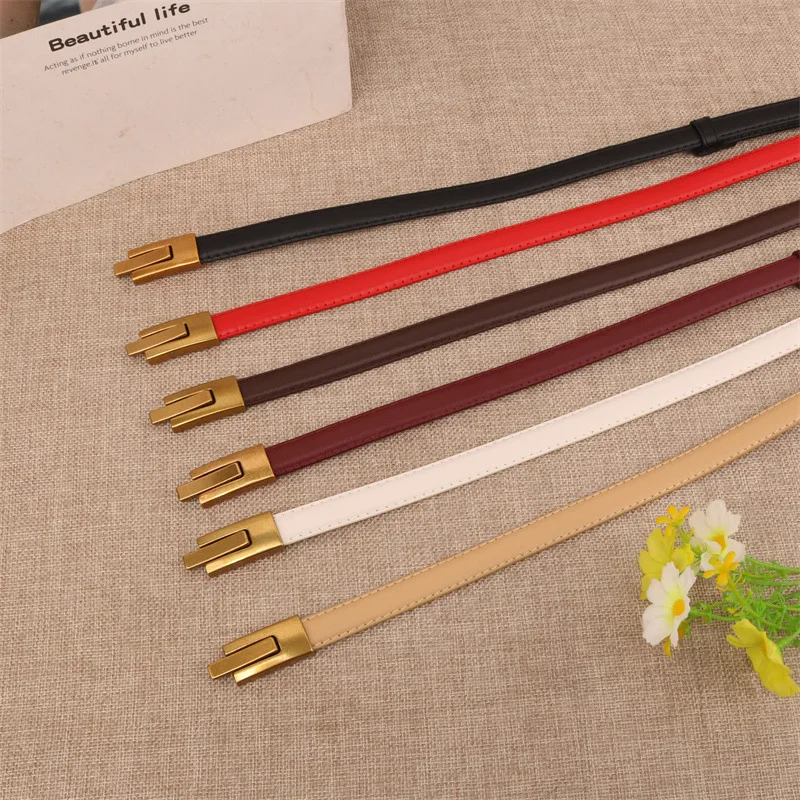 

New Women's Genuine Leather Belt Korean Edition High Quality Suit Belt Decorative Skirt With High Quality Texture Waistband
