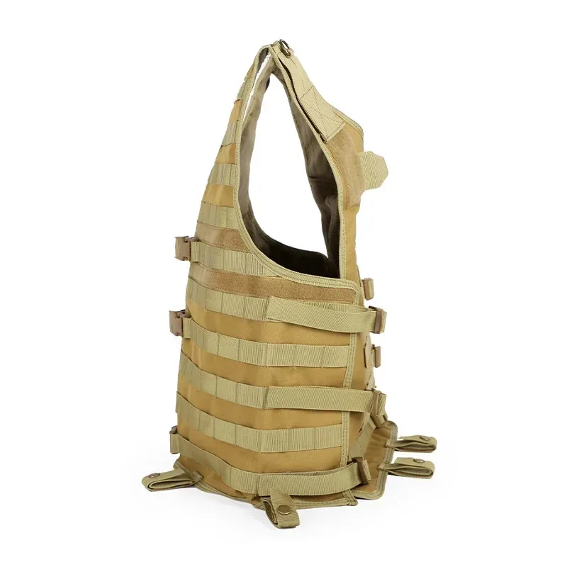 900D 빠른 분해 경량 전술 조끼 MOLLE 훈련복 군사 에어소프트 전투 남성용 사냥 페인트볼 필드 재킷