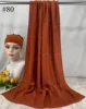 Mini Hijab Modal avec sous-bonnet – Ensemble Basique Extensible, Foulard Fin et Respirant, Protection Solaire, Voile 165*50cm