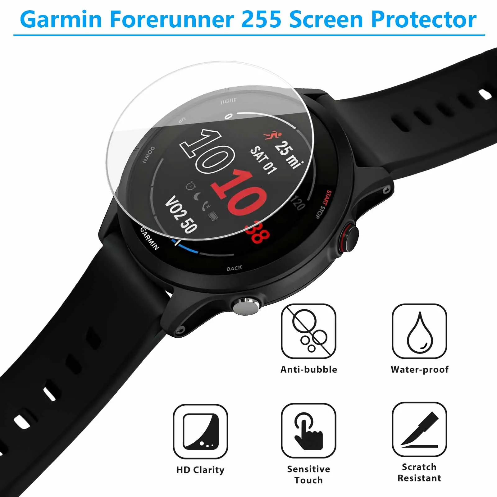 Ultra-HD Tempered Glass Screen Protector - 9H Anti-Scratch Film